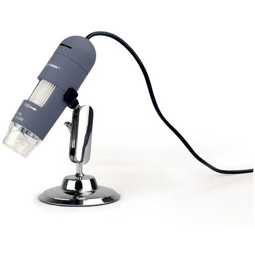 셀레스트론 Celestron 44302-C Deluxe Handheld Digital Microscope (Gray)