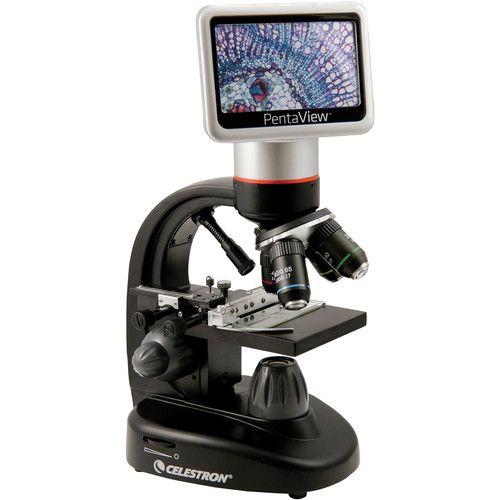 셀레스트론 Celestron PentaView 5.0MP Cordless Digital Microscope (Black)