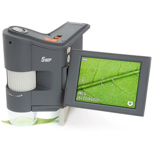 셀레스트론 Celestron 5.0MP FlipView LCD Digital Handheld Microscope