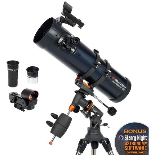 셀레스트론 Celestron AstroMaster 130EQ 130mm f/5 Reflector Telescope