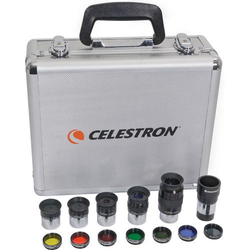 셀레스트론 Celestron NexStar Evolution 8 203mm f/10 Schmidt-Cassegrain GoTo Telescope and Accessories Kit