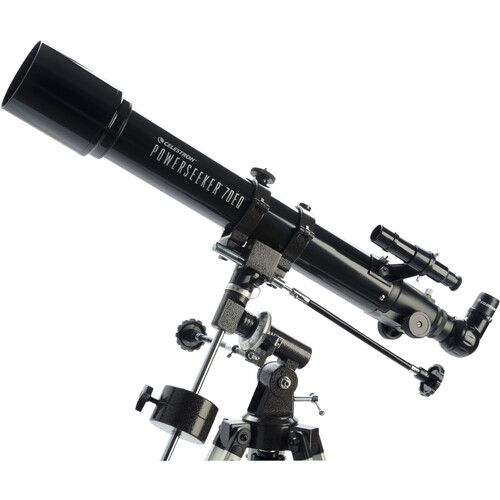 셀레스트론 Celestron PowerSeeker 70mm f/10 EQ Refractor Telescope