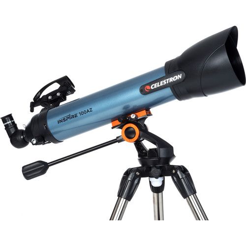 셀레스트론 Celestron Inspire 100AZ 100mm f/6.6 Alt-Az Refractor Telescope