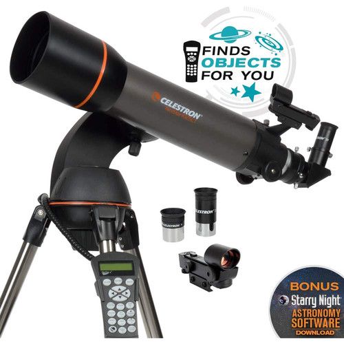 셀레스트론 Celestron NexStar 102SLT 102mm f/6.5 Refractor Telescope