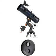 Celestron AstroMaster 130EQ 130mm f/5 Reflector Telescope and EclipSmart Solar Filter Kit