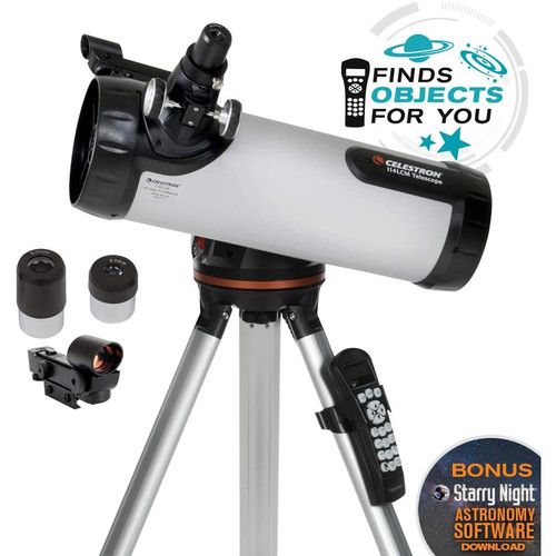 셀레스트론 Celestron 114LCM 114mm f/9 Computerized GoTo Reflector Telescope