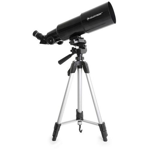 셀레스트론 Celestron Travel Scope 80mm f/5 AZ Refractor Telescope Kit