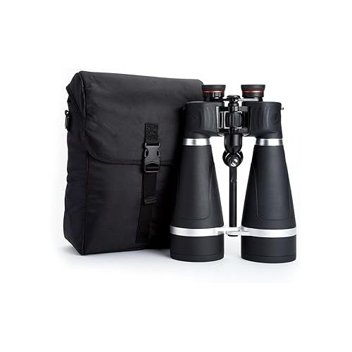 셀레스트론 Celestron - SkyMaster Pro 20x80 Binocular - Outdoor and Astronomy Binocular - Large Aperture for Long Distance Viewing - Fully Multi-Coated XLT Coating - Tripod Adapter and Carrying Case Included