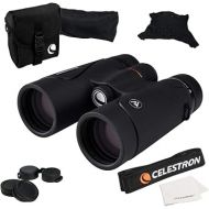 Celestron - TrailSeeker 8x42 Binoculars - Fully Multi-Coated Optics - Binoculars for Adults - Phase and Dielectric Coated BaK-4 Prisms - Waterproof & Fogproof - Rubber Armored - 6.5 Feet Close Focus