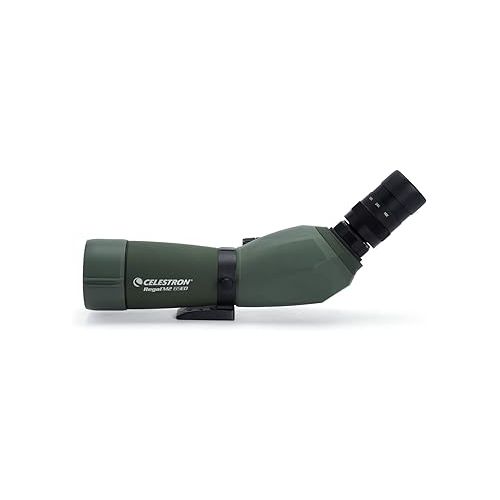 셀레스트론 Celestron Regal M2 65ED Spotting Scope - ED Glass for Hunting, Birding and Outdoor Actvities - Phase and Dielectric Coated BaK-4 Prism - Fully Multi-Coated Optics - Dual Focus - 16-48x Zoom Eyepiece