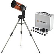 Celestron NexStar 8SE Schmidt-Cassegrain Computerized Telescope Bundle with Telescope Eyepiece/Filter Accessory Kit (2 Items)