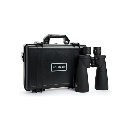 셀레스트론 Celestron - Echelon 20x70 Porro Binocular - Large Aperture Outdoor and Astronomy Binocular - Fully Multi-Coated XLT Coating - Fully Waterproof - Tripod Adaptable and Carrying Case Included