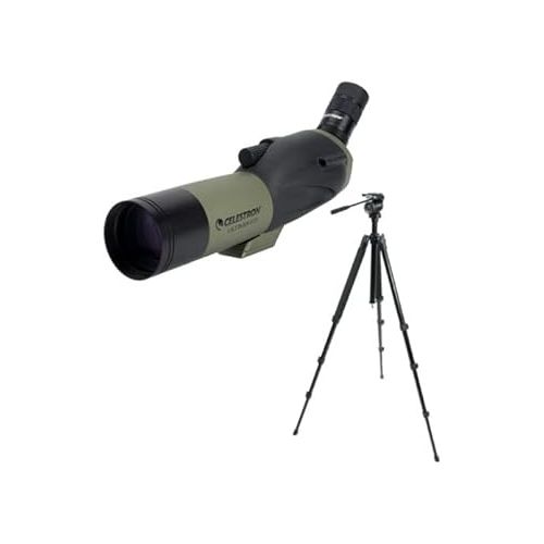 셀레스트론 Celestron Ultima 65mm Spotting Scope Bundle with Trailseeker Tripod (2 Items)