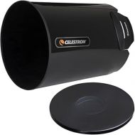 Celestron - Dew Shield with Cover Cap - Aluminum Dew Prevention - Fits 14” Schmidt Cassegrain, EdgeHD, and RASA Telescope