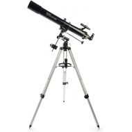 Celestron: Celestron - PowerSeeker 80EQ Telescope - Manual German Equatorial Telescope for Beginners - Compact and Portable - Bonus Astronomy Software Package - 80mm Aperture