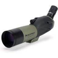 Celestron - Ultima 65 Angled Spotting Scope - 18-55x Zoom Eyepiece - Multi-Coated Optics for Bird Watching, Wildlife, Scenery and Hunting - Includes Soft Carrying Case and Smartphone Adapter