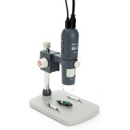 Celestron MicroDirect 1080p HD Handheld Digital Micro Viewing Digital Microscope, Grey (44316)