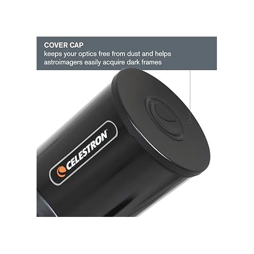 셀레스트론 Celestron - Dew Shield with Cover Cap - Aluminum Dew Prevention - Fits 11” Schmidt Cassegrain, EdgeHD, and RASA Telescope