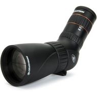 Celestron - Hummingbird 56mm Angled Spotting Scope - Ultra Portable Micro Spotting Scope - 9-27x Zoom Eyepiece - Fully Multi-Coated and ED Glass Optics - Rubber Armored - Tripod Adaptable