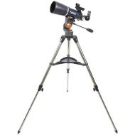 Celestron - AstroMaster 80AZS Refractor Telescope - Refractor Telescope for Beginners - Fully-Coated Glass Optics - Adjustable-Height Tripod - BONUS Astronomy Software Package