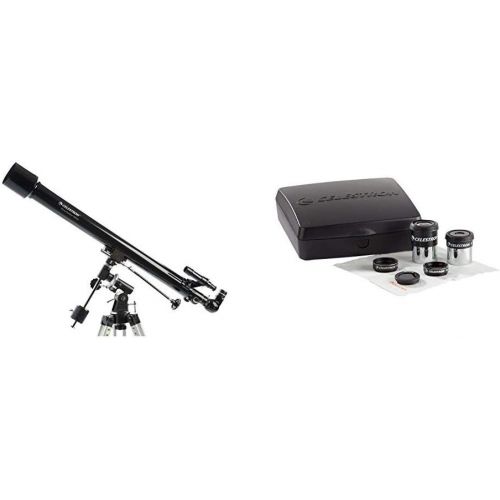 셀레스트론 Celestron PowerSeeker 60EQ Telescope w/ Accessory Kit