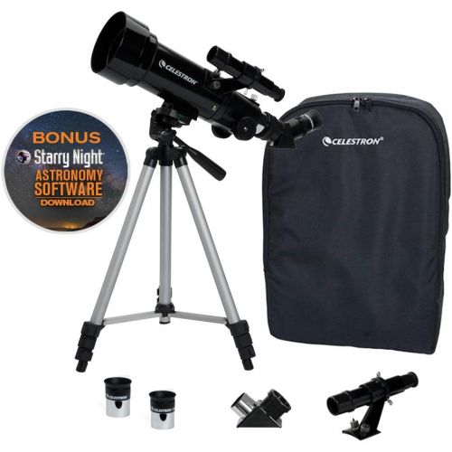 셀레스트론 Celestron 21035 70mm Travel Scope & 93625 Universal 1.25-inch Camera T-Adapter