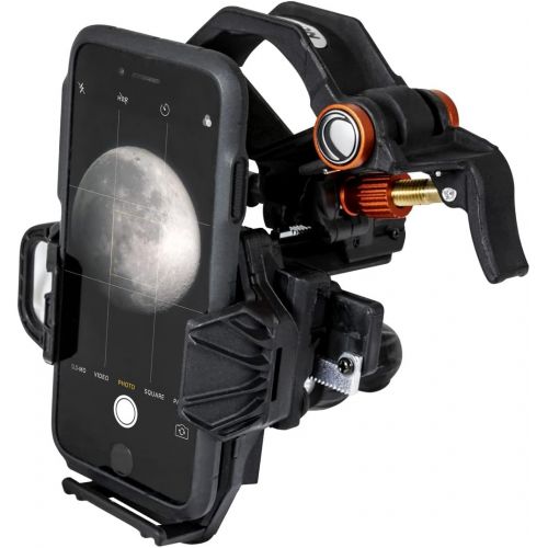 셀레스트론 Celestron NexStar 127SLT Mak Computerized Telescope (Black) with NexYZ 3-Axis Universal Smartphone Adapter