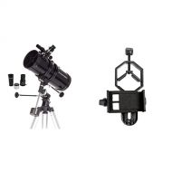 Celestron PowerSeeker 127EQ Telescope with Basic Smartphone Adapter 1.25 Capture Your Discoveries
