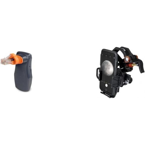 셀레스트론 Celestron 93973 Skyportal Wifi Module, Black & NexYZ 3-Axis Universal Smartphone Adapter