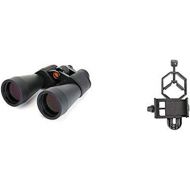Celestron SkyMaster 12x60 Binoculars with Celestron 93524 Binocular Tripod Adapter (Black)