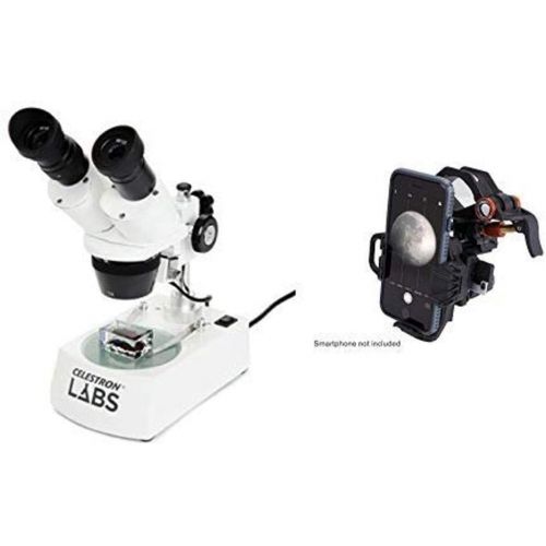 셀레스트론 Celestron S10-60 Stereo Microscope with Universal Smartphone Adapter