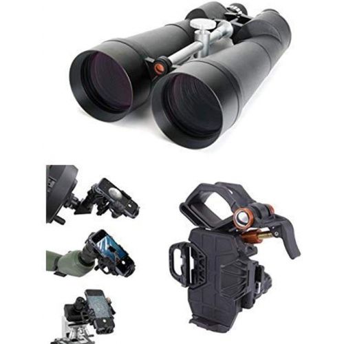 셀레스트론 Celestron SkyMaster 25X100 ASTRO Binoculars with deluxe carrying case with Universal Smartphone Adapter