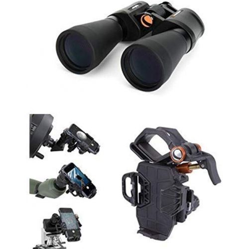 셀레스트론 Celestron 72023 SkyMaster 9x63 Binoculars with Universal Smartphone Adapter