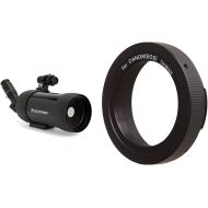 Celestron 52268 C90 Mak Spotting scope (Black) with Universal Smartphone Adapter