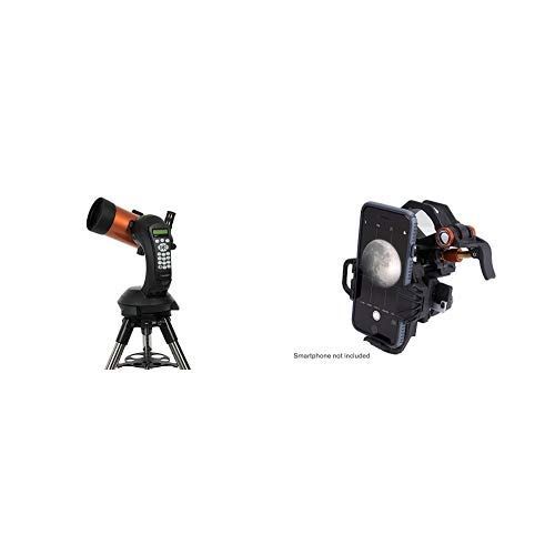 셀레스트론 Celestron NexStar 4 SE Telescope with NexYZ 3-Axis Universal Smartphone Adapter