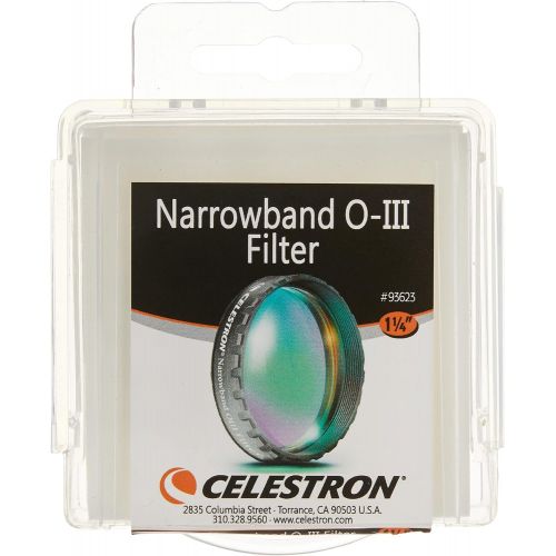 셀레스트론 Celestron 93623 Narrowband Oxygen III 1.25 Filter