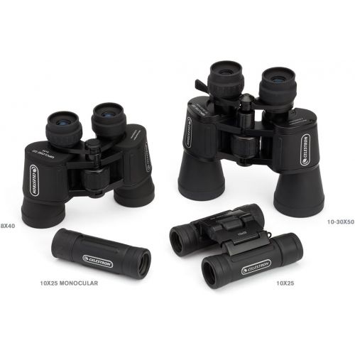 셀레스트론 Celestron  UpClose G2 8x40 Porro Binoculars with Multi-Coated BK-7 Prism Glass  Water-Resistant Binoculars with Rubber Armored and Non-Slip Ergonomic Body for Sporting Events