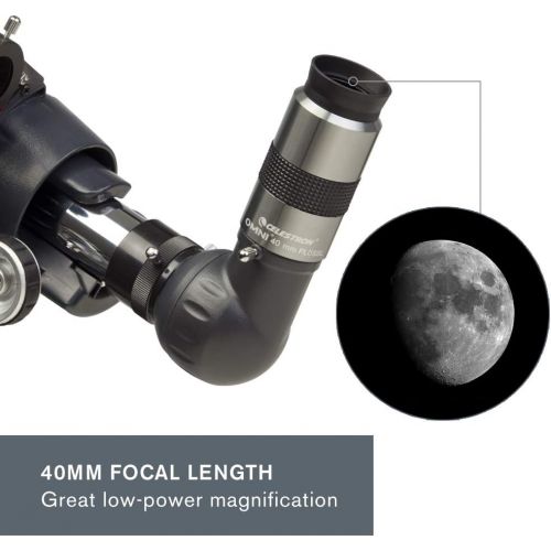 셀레스트론 Celestron 93325 40mm Omni Eyepiece (Silver/Black)