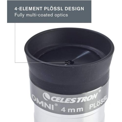 셀레스트론 Celestron Omni Series 1-1/4 4MM Eyepiece