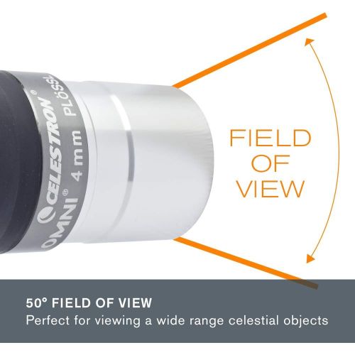 셀레스트론 Celestron Omni Series 1-1/4 4MM Eyepiece