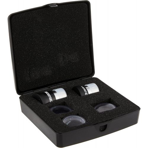 셀레스트론 Celestron - PowerSeeker Telescope Accessory Kit - Includes 2x 1.25 Kellner Eyepieces, 3 Colored Telescope Filters, and Cleaning Cloth - Telescope Eyepiece Kit for Beginners