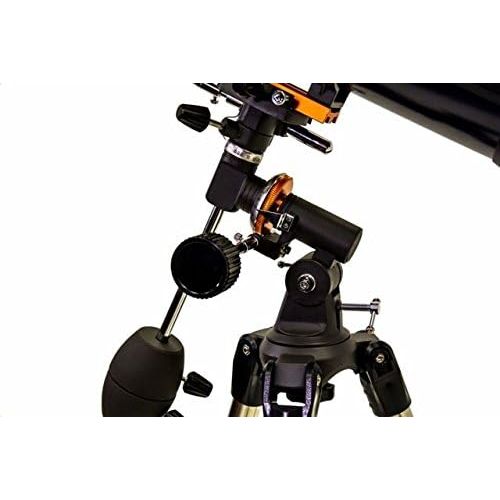 셀레스트론 OpticsPlanet Exclusive Celestron AstroMaster 114EQ Telescope w/Motor Drive 31042-OP-DS