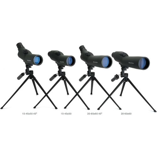 셀레스트론 Celestron 20-60x 60 MM 45 Degree UpClose Spotting Scope, 52223