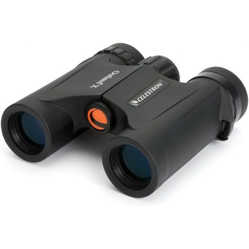 셀레스트론 Celestron  Outland X 10x25 Binoculars  Waterproof & Fogproof  Binoculars for Adults  Multi-Coated Optics and BaK-4 Prisms  Protective Rubber Armoring