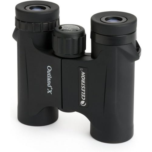 셀레스트론 Celestron  Outland X 10x25 Binoculars  Waterproof & Fogproof  Binoculars for Adults  Multi-Coated Optics and BaK-4 Prisms  Protective Rubber Armoring