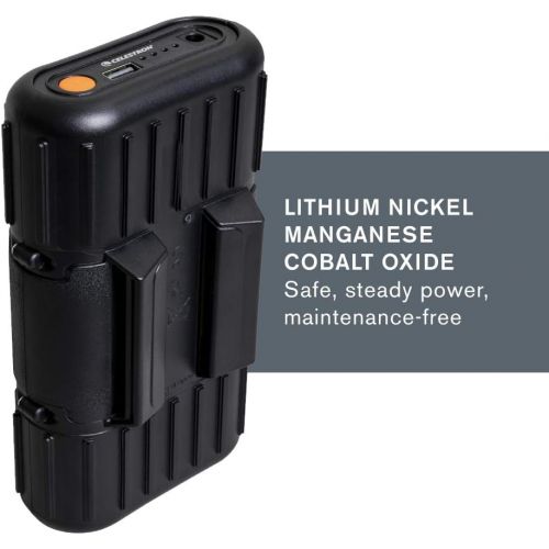 셀레스트론 Celestron PowerTank Lithium LT - Our Most Compact, Lightweight, and Portable Lithium Power Pack