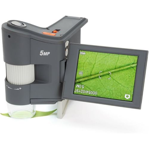 셀레스트론 Celestron 44314 FlipView Handheld LCD Microscope (Grey)