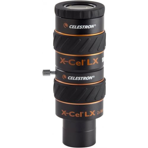 셀레스트론 Celestron 93529 X-Cel LX 1.25-Inch 2x Barlow Lens (Black)