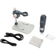 Celestron MicroDirect 1080p HD Handheld Digital Micro Viewing Digital Microscope, Grey (44316)