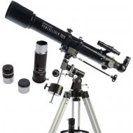 Celestron - PowerSeeker 70EQ Telescope - Manual German Equatorial Telescope for Beginners - Compact and Portable - BONUS Astronomy Software Package - 70mm Aperture